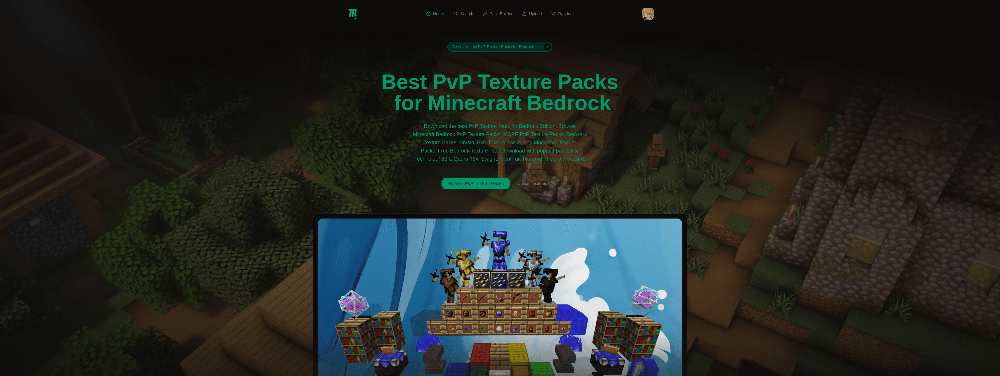 texturepack.be homepage